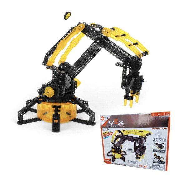 HEXBUG VEX Robotics Robotic Arm and‎ Hexcalator Robotic Arm Construction Kit NIB - Picture 7 of 8